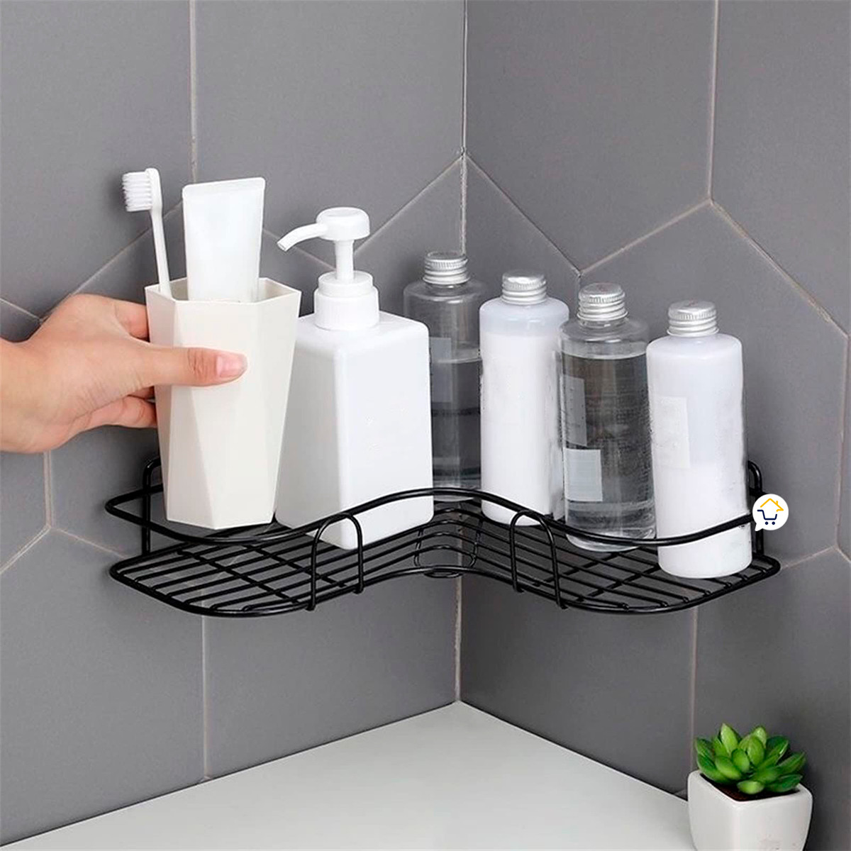 Miniatura 9 de Estante Organizador Pared Adhesivo 9204